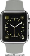 Replacement Silicone Sport Band for Apple Watch 42mm Gray AWBGY-42