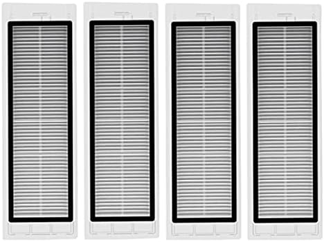 4 Pack Filter For Xiaomi MI Robot Vacuum Cleaner Roborock S5 Max S50 S6 T6 T7/T7 Pro