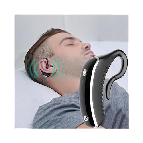 Snore Stopper Earpiece Mini Electric Noise Anti Snoring Sleep Apnea Snore Aid Stopper Device Anti Snoring Devices Prevents Sleep Apnea & Stop Snoring Most Effective Snoring Solutions