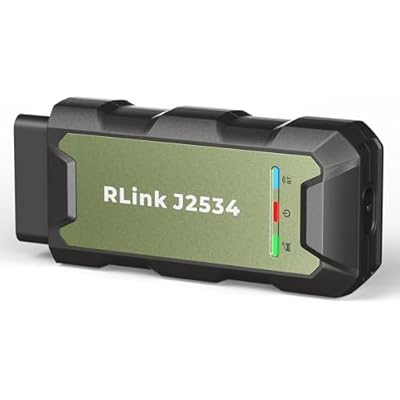 TOPDON RLink J2534 OEM Reprogramming and Diagnostic Tool, Enhanced J2534 VCI, J2534-Pass-Thru for J2534D-PDUCAN-FDDoIP, Supports 18 Vehicle Brands, No OE Software Provided