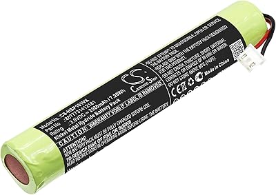 2000mAh  7.20Wh Replacement Battery for Hurricane Spin Scrubber PN:Hurricane 8877731412181